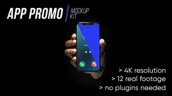 App Promo MockUp Kit - VideoHive 36822899