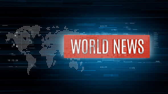 News Package In Element 3D - VideoHive 26303858