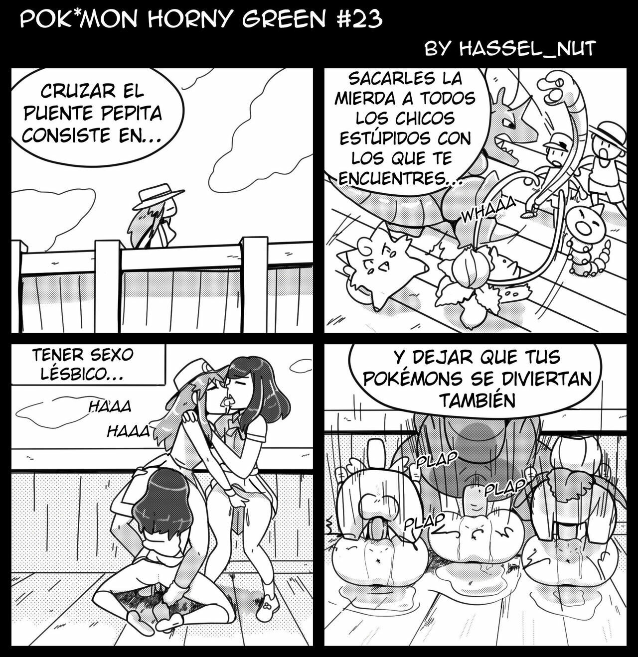 Pokemon HornyGreen by Wolfrad Senpai - 23