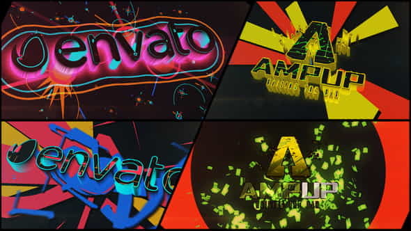 Colorful Dubstep Projection Logo - VideoHive 22280835