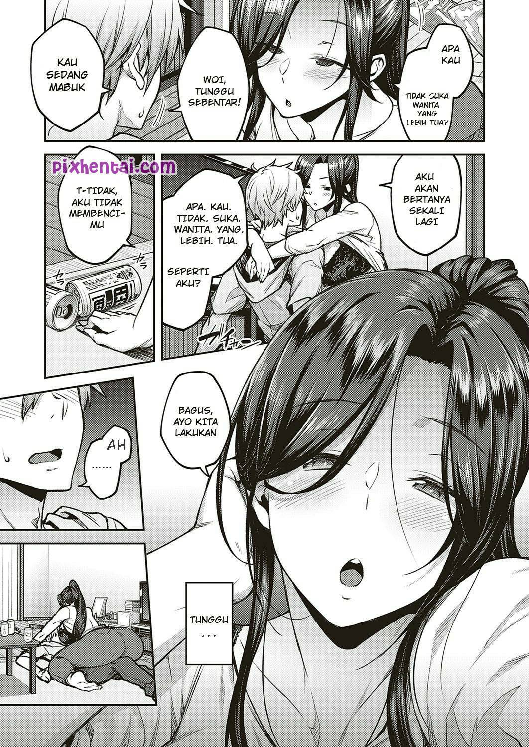 Komik Hentai Berduaan di Kamar Kost Tante Manga XXX Porn Doujin Sex Bokep 07