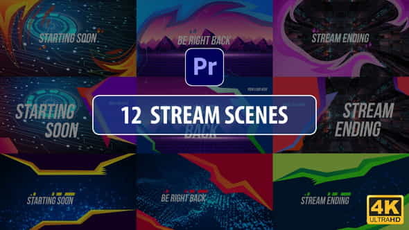 Stream Scenes | Premiere Pro - VideoHive 29333160