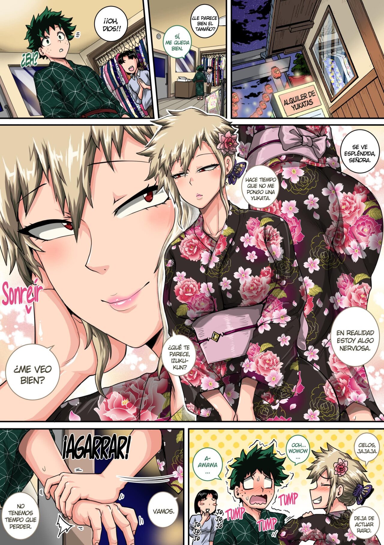 Boku no Harem Academia Bakugou Mama to no Natsuyasumi -Chuunen- - 49