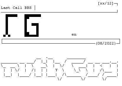 Last Call BBS Linux rG