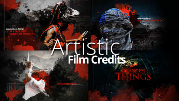 Artistic Film Credits - VideoHive 24155558