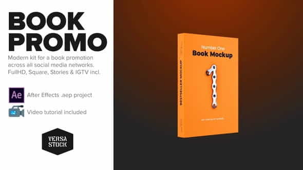Book Social Media Promo Kit - VideoHive 23519050