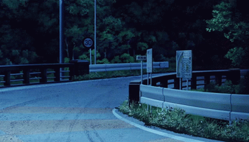 The Toyota from the anime Initial D drifting around a turn