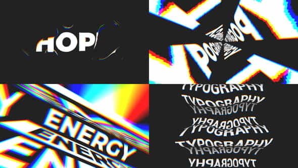 Chaotic Typography - VideoHive 30242512