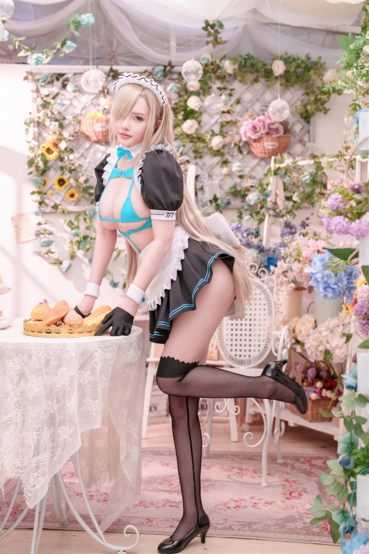 Cosplay 雯妹不讲道理 蔚蓝档案 一之濑明日奈1(26)