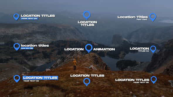 Location Titles 20 After Effects - VideoHive 50195979