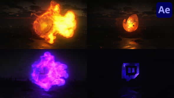 Logo Fire for After Effects - VideoHive 37930920