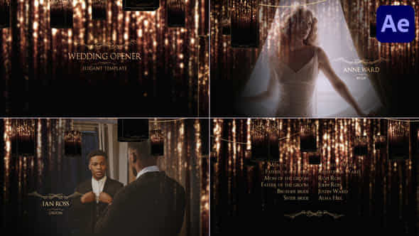 Wedding Opener For After Effects - VideoHive 50426579