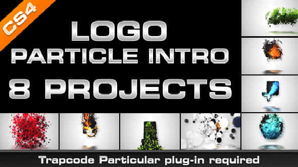 Logo Particle Intro - VideoHive 3254938