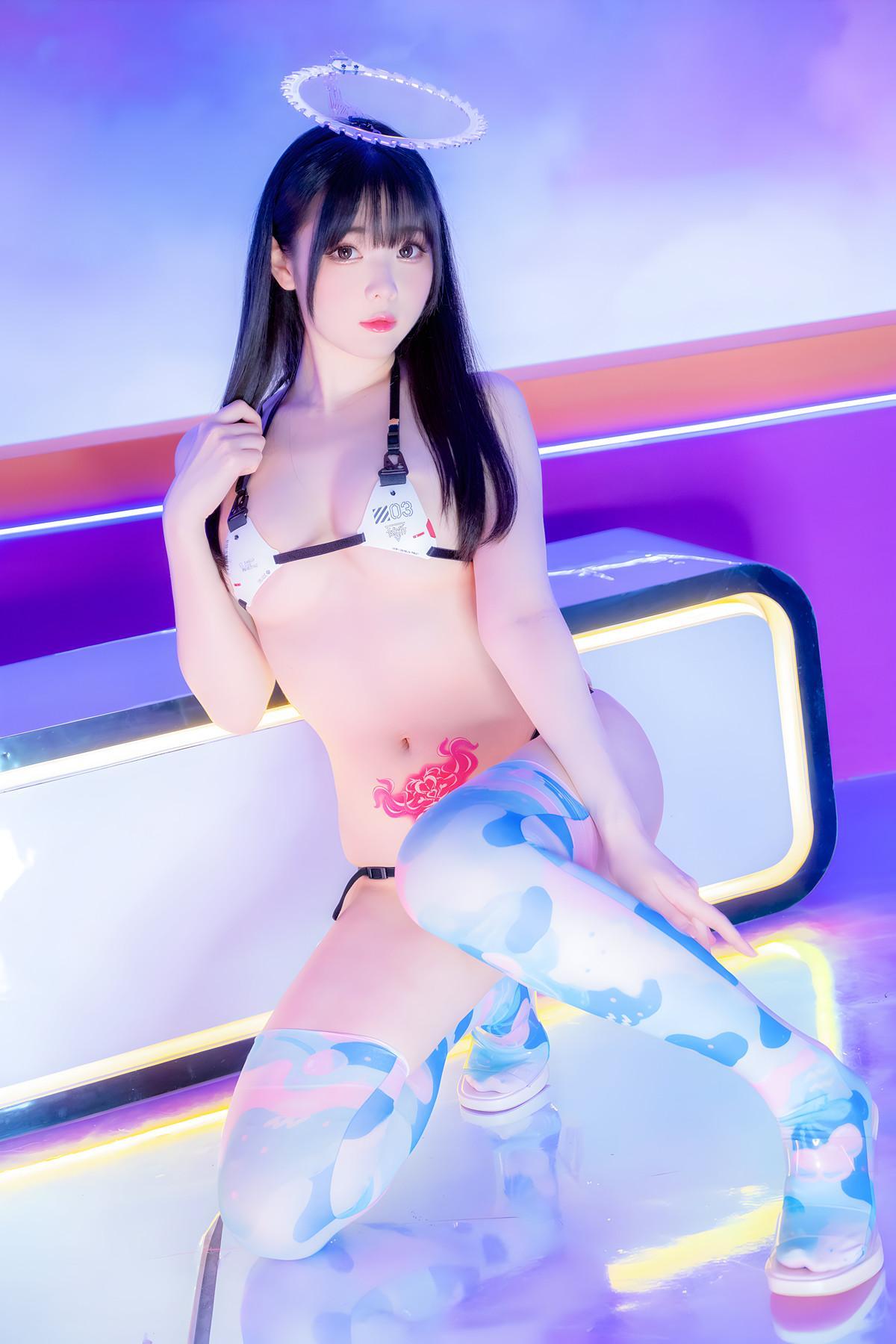 Cosplay 霜月shimo Cyber Shimo サイバー シモ Set.03(4)