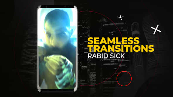 Vertical Rabid Sick Transitions - VideoHive 52790364