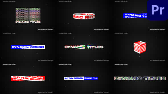 Dynamic Loop Titles - VideoHive 30505590