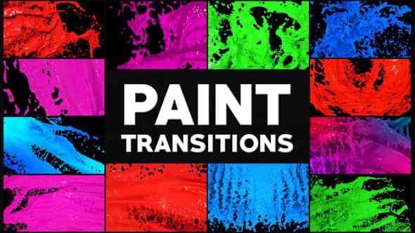 Paint Transitions | After Effects - VideoHive 28002461