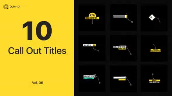 Call Out Titles Vol 06 - VideoHive 45094581