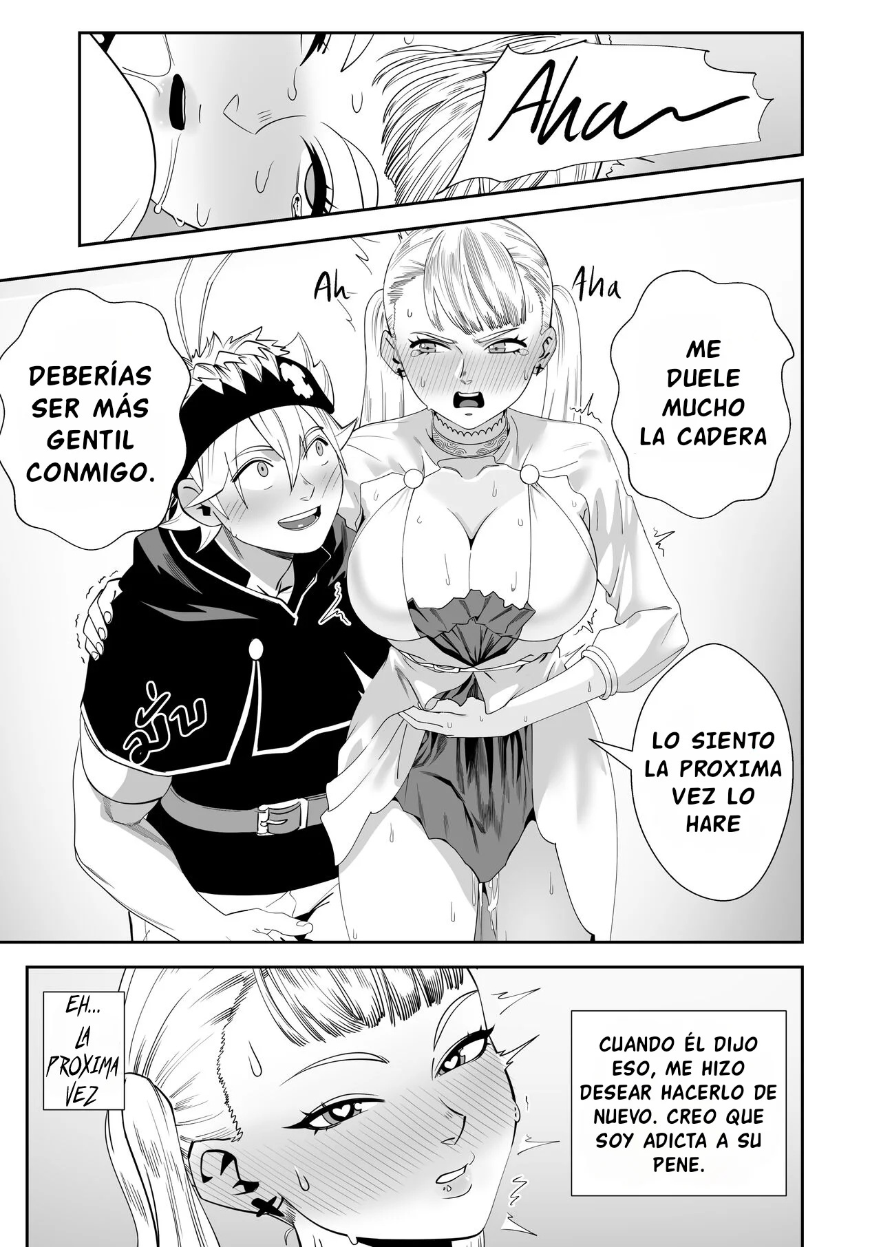 BLACK CLOVER LIBRO PORNO - 18