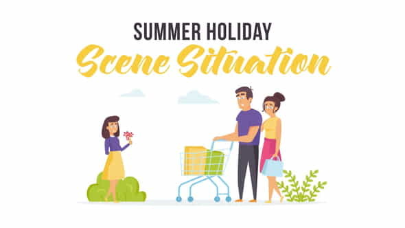 Summer holiday - Scene Situation - VideoHive 28255983