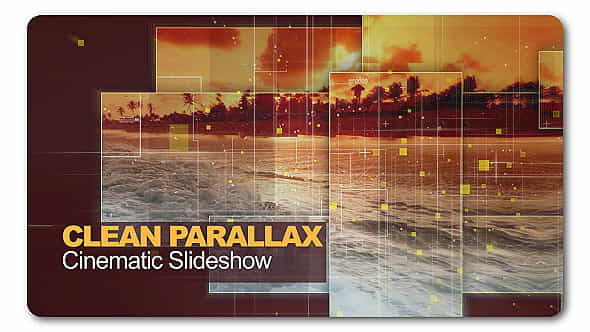 Clean Parallax Cinematic Slideshow - VideoHive 19847628