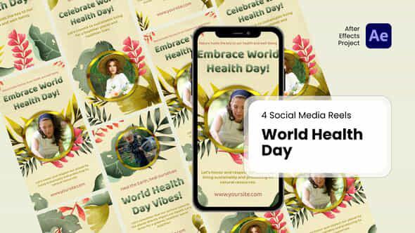 Social Media Reels World Heath Day After Effect Templates - VideoHive 51960237