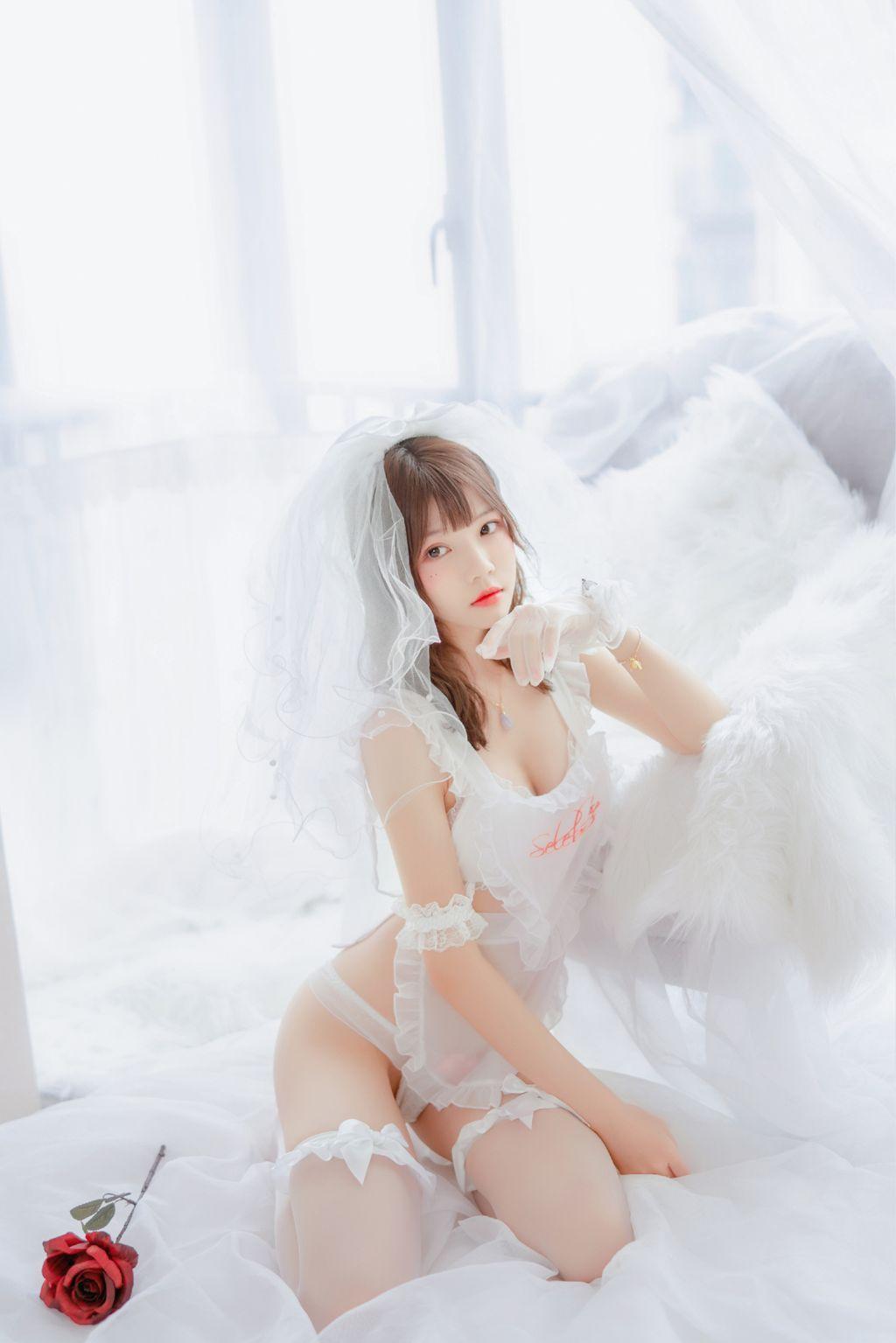 Coser @ 桜 桃 喵 Vol.040: 轻纱 02 (34 photos)(2)