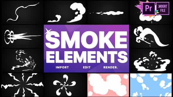 Smoke Elements Pack - VideoHive 28145688