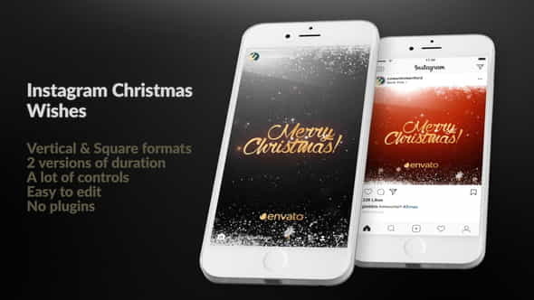 Instagram Christmas Wishes - VideoHive 22809980