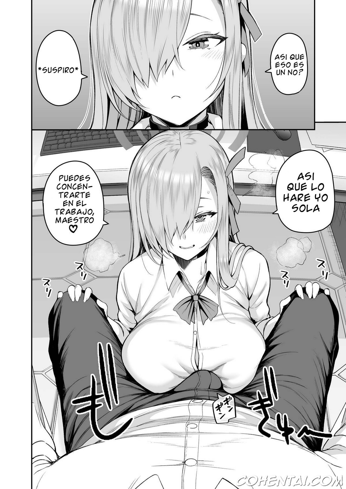 Oshiete (Blue Archive) xxx comics manga porno doujin hentai español sexo 