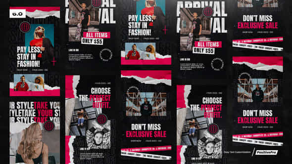 Promo Fashion Instagram Stories - VideoHive 49996472