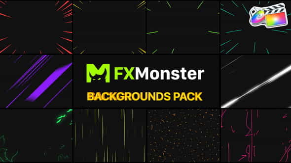 Speed Backgrounds | FCPX - VideoHive 26838409