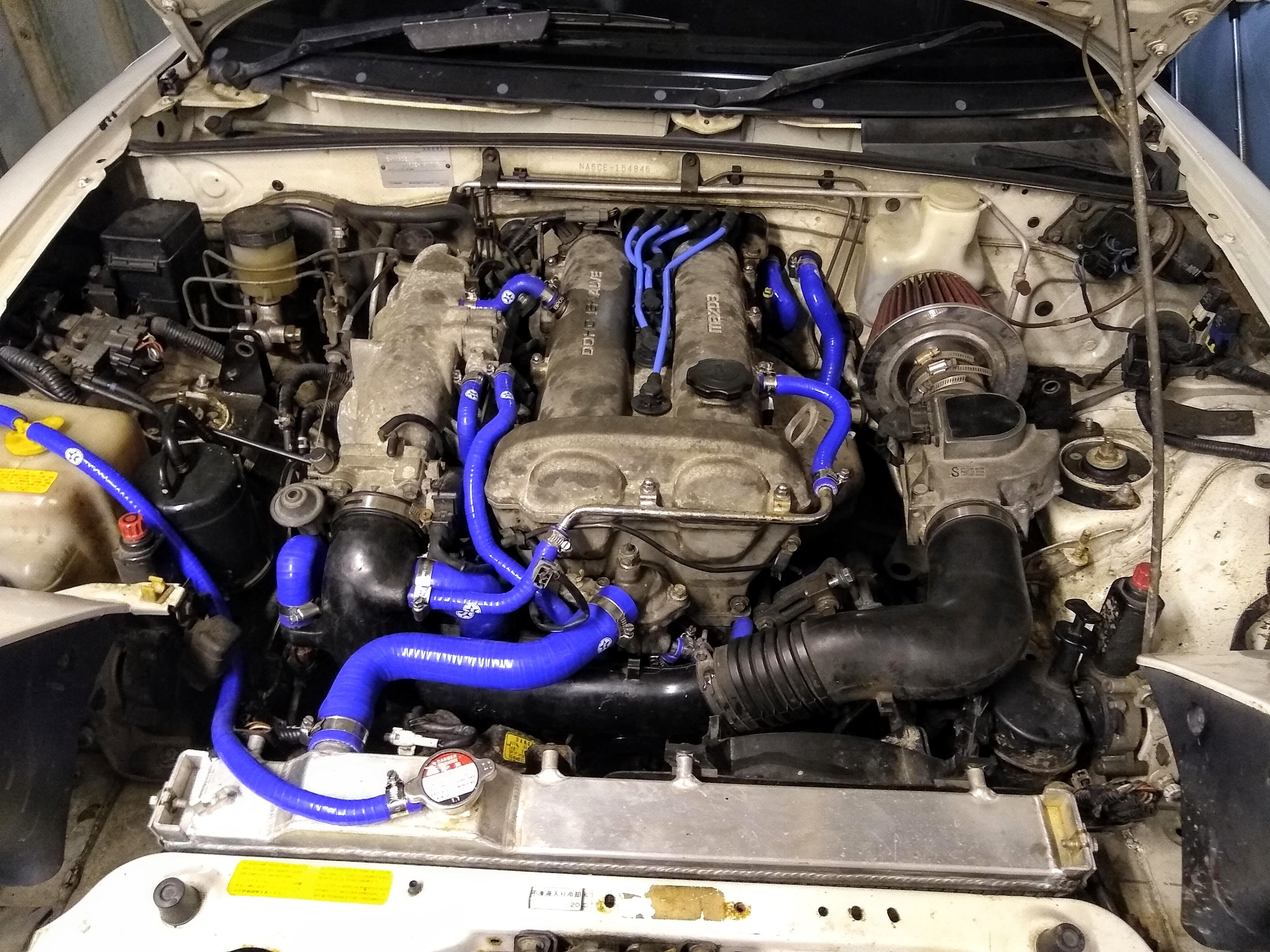 Engine bay needs a clean