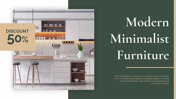 Morden Minimalist Furniture Promo - VideoHive 33992248