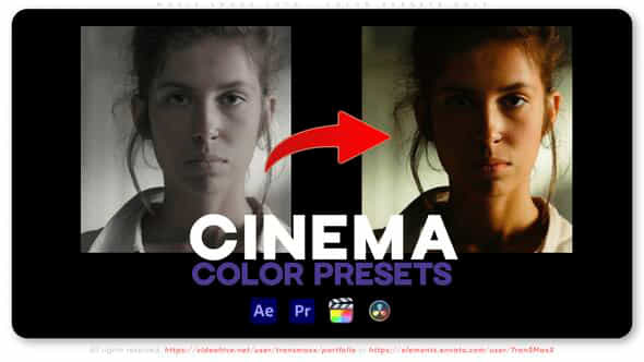 Cinematic Look Color Luts - VideoHive 50533867