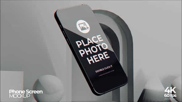 Phone Screen Set Display Mockup - VideoHive 52517626