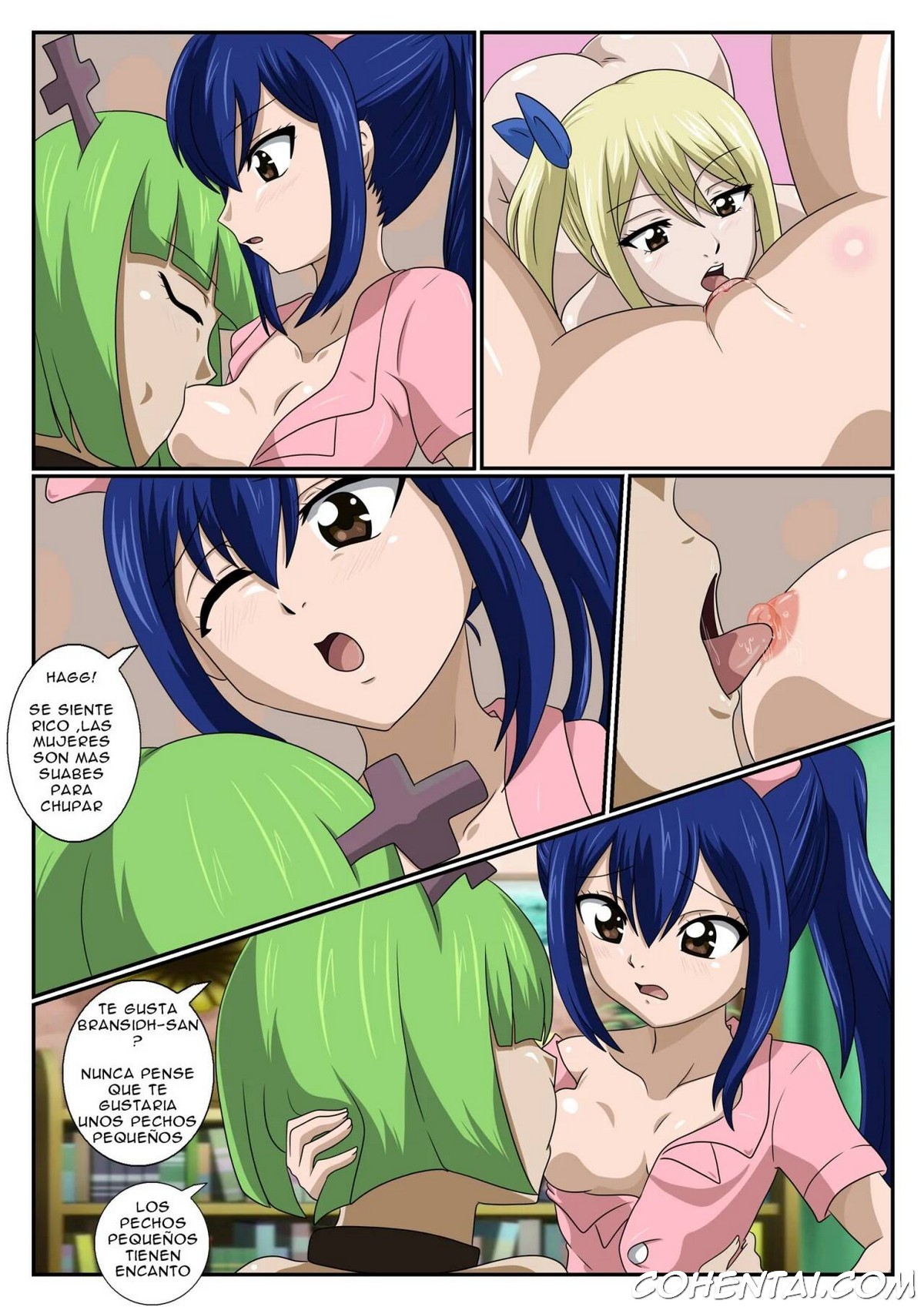 Oishisa no Himitsu wa, Wendy 2 (Fairy Tail) xxx comics manga porno doujin hentai español sexo 