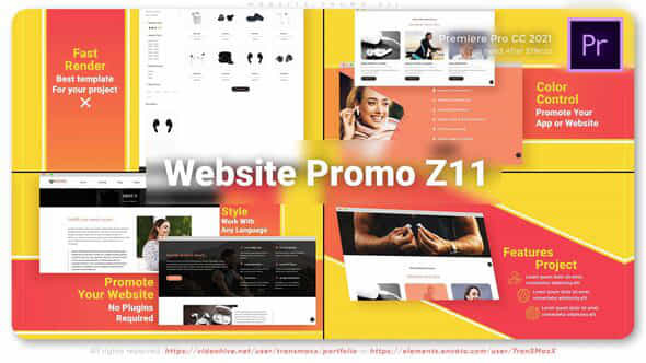 Website Promo Z11 - VideoHive 39168419