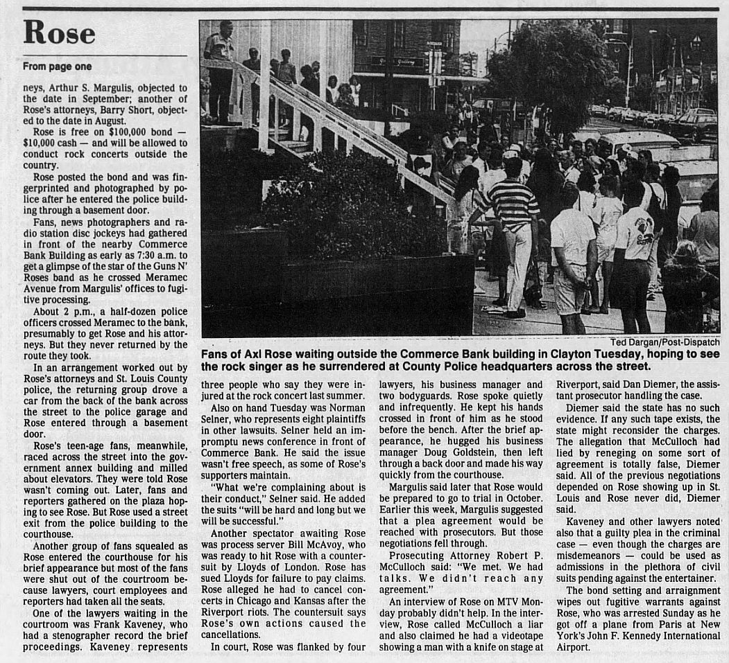 1992.07.10-16 - The St. Louis Post-Dispatch/Associated Press - Reports (Axl) ORzmWfgu_o