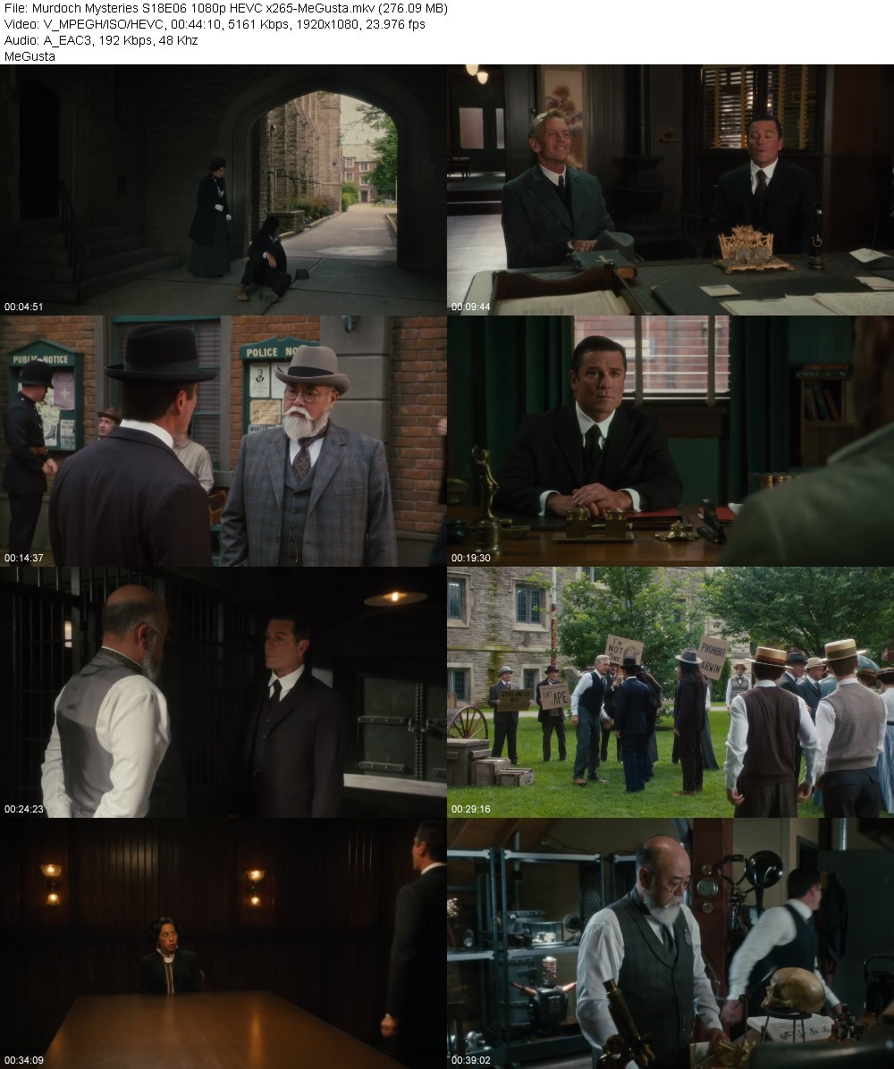 Murdoch Mysteries S18E06 1080p HEVC x265-MeGusta