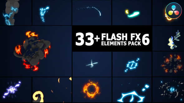 Flash FX Elements - VideoHive 43396106
