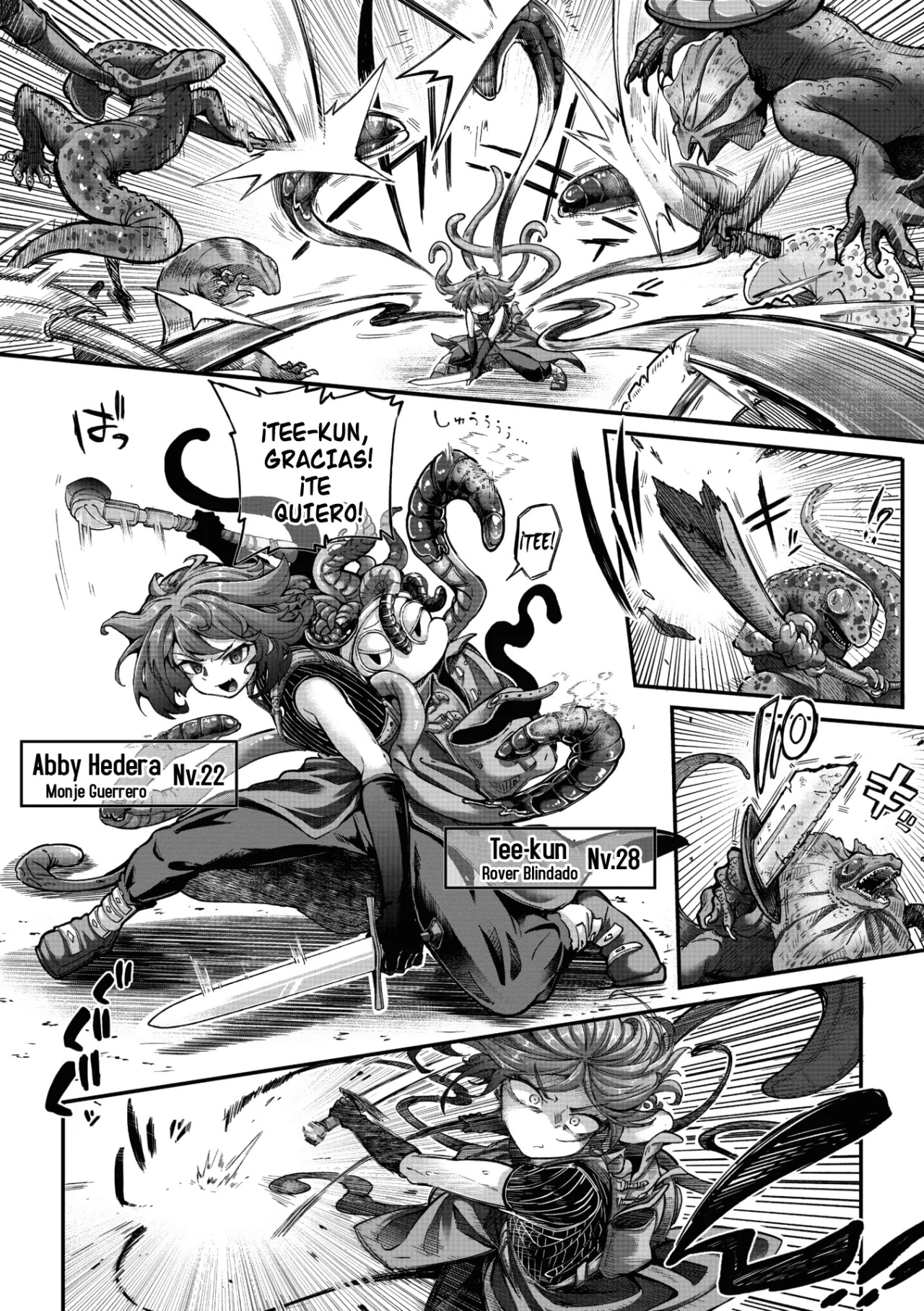 La guerrera y el Tentaculo CAP03 (Senshi-chan to Shokushu-kun) - 1