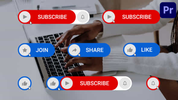 Youtube Subscribe Button - VideoHive 47314264