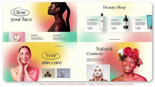 Beauty Shop Cosmetics Promo - VideoHive 35367316