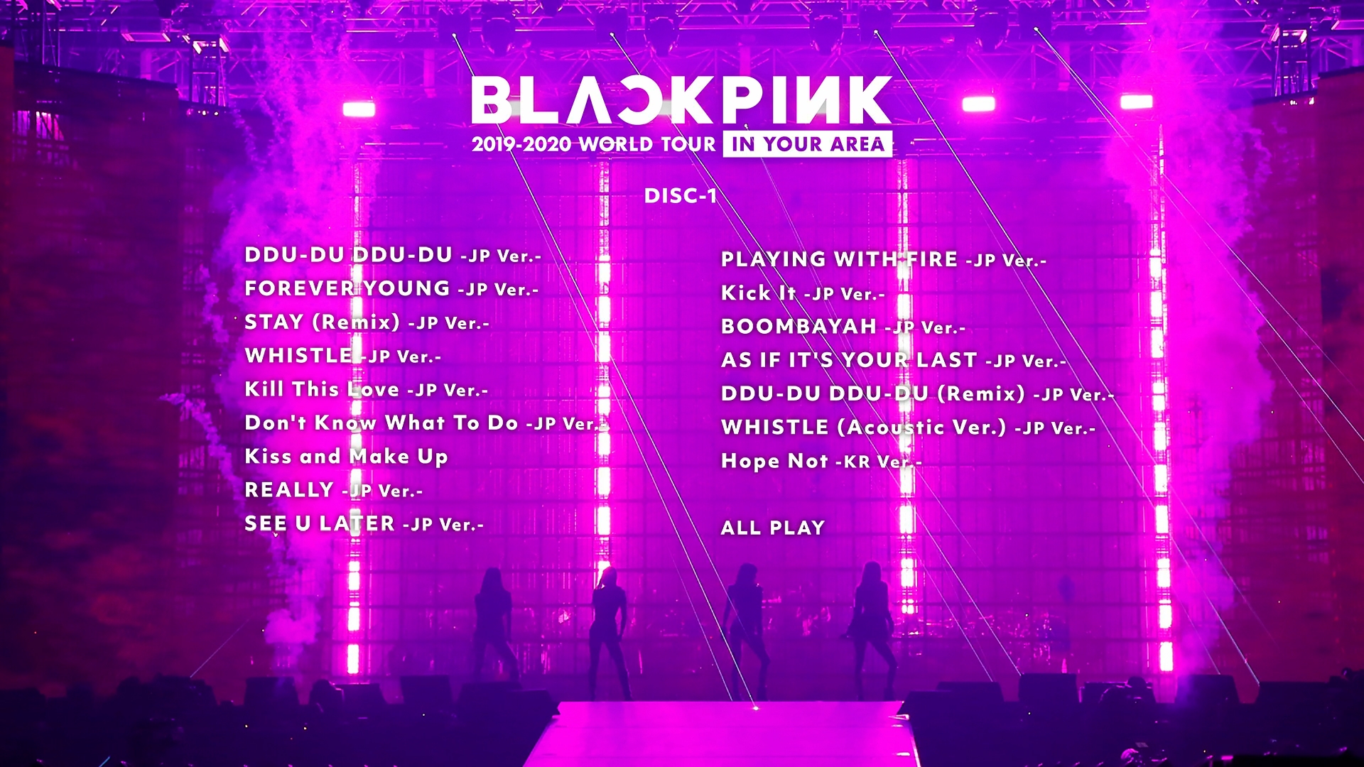 Blackpink 2019 world tour