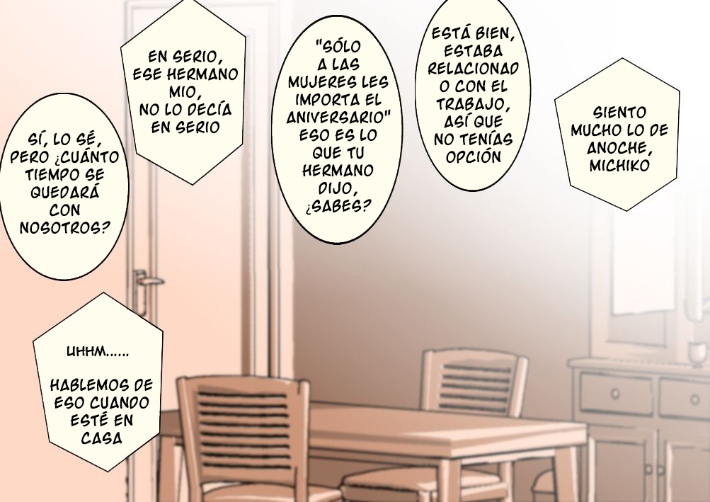 [Koubaitei] Teishu no Otouto ni Netorareta Wakazuma [Spanish]