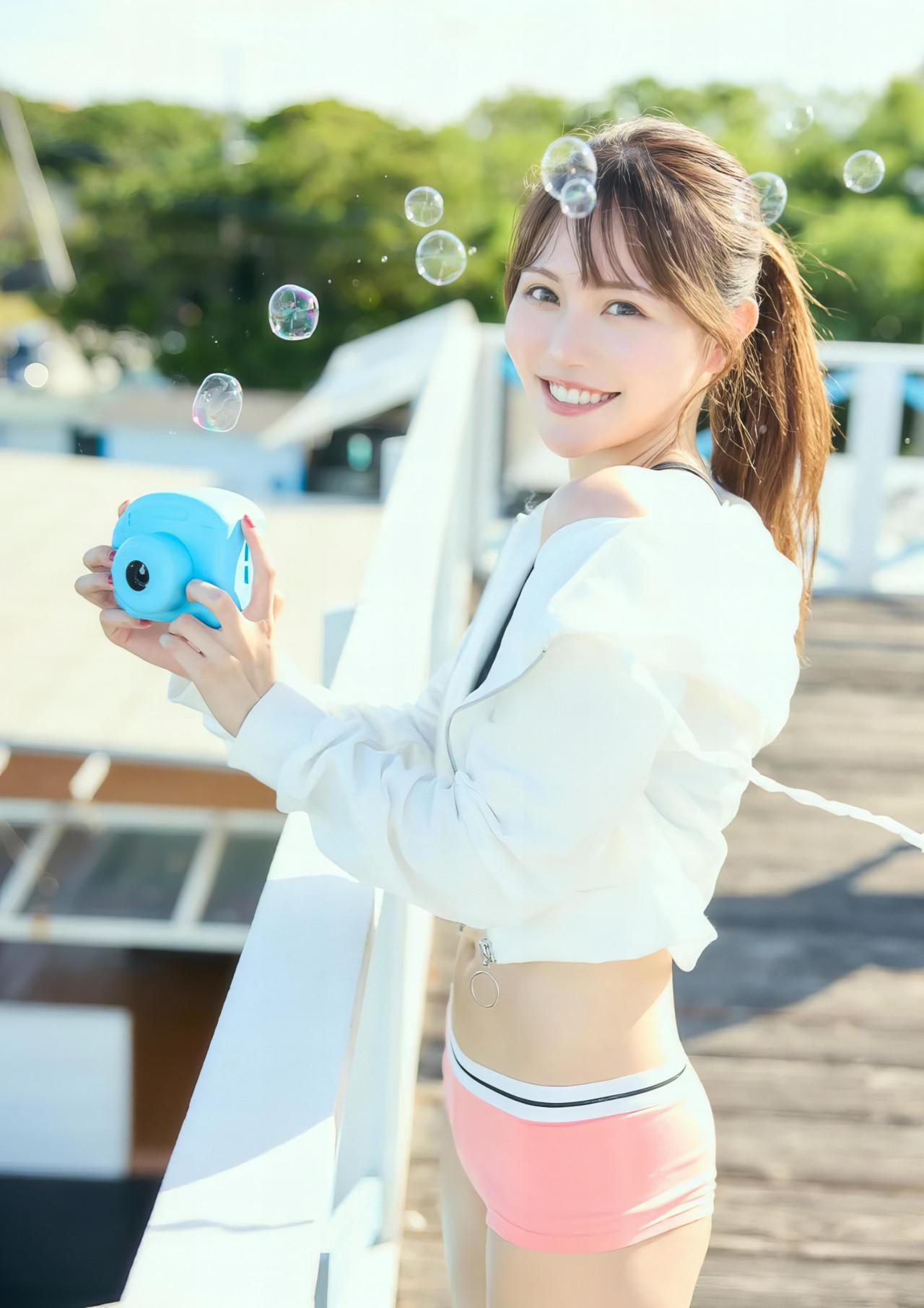 Haruka Komiyama 込山榛香, デジタル写真集 [ターコイズブルーの誘惑] Set.02(1)