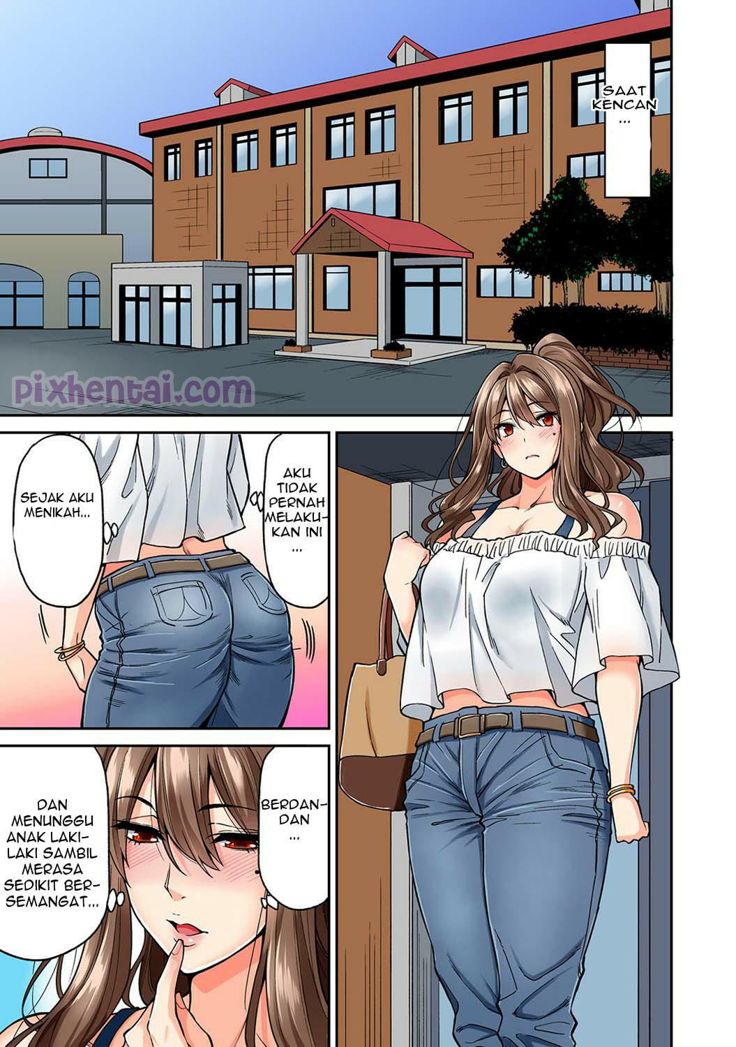 Komik Hentai Istri Tetangga Kuajak ke Pemandian Air Panas Manga XXX Porn Doujin Sex Bokep 09
