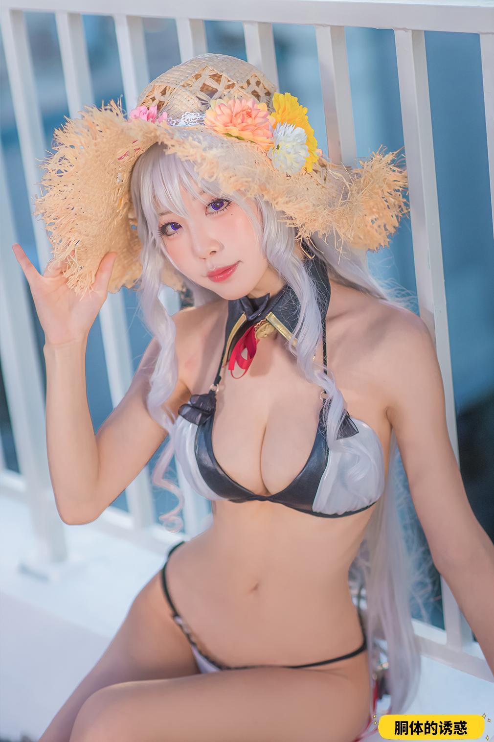 Aqua 水淼 - Algérie Swimsuit (Azur Lane) 32P-40M