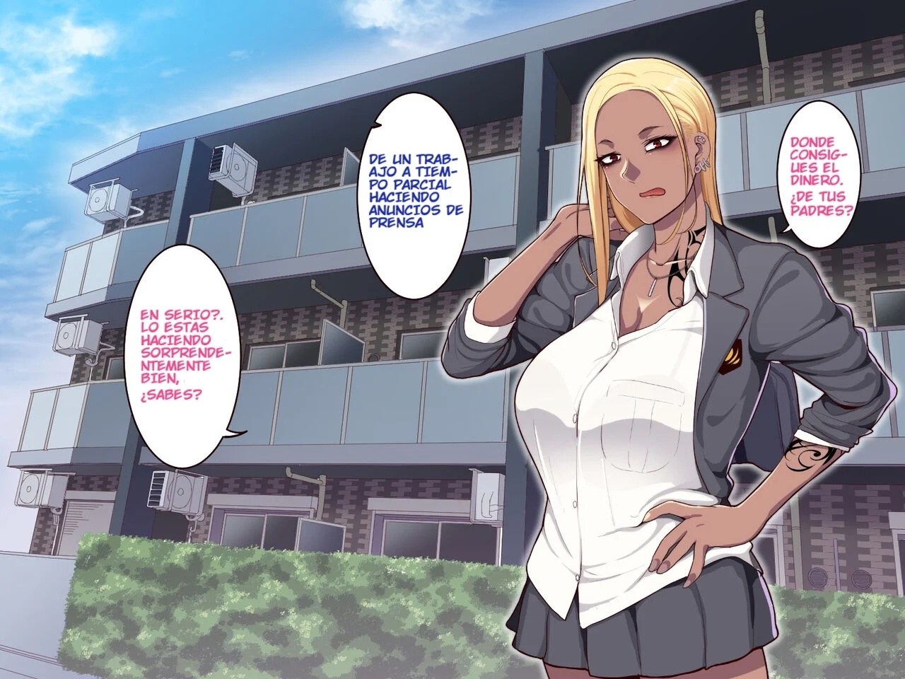 Journal Kuro Gyaru Delinquent Okigawa Chapter 1 pt1 - 12